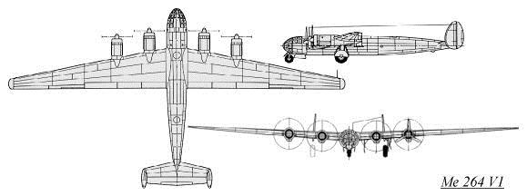 Me 264轰炸机_1926501