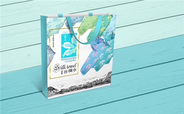 印象柳州文创产品（丝绸巾）包装设计_559261