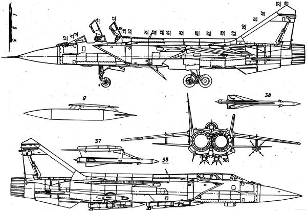 米格-31（MiG-31）高空高速重型截击机#米格31 #MiG31 #重型截击机 