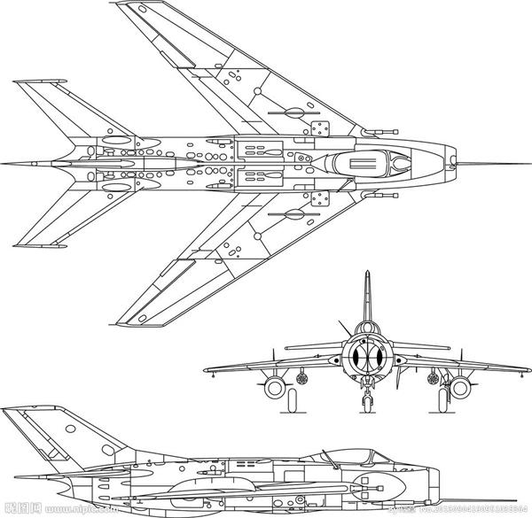 米格-19（MiG-19）战斗机#米格19 #MiG19 #农夫战斗机 