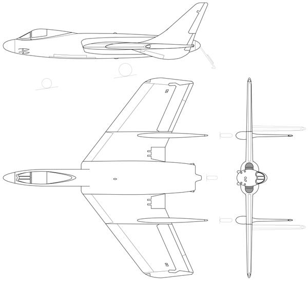 F-7U战斗机（绰号：“弯刀” Cutlass）_1668258