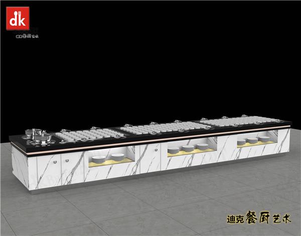 自助餐厨具 自助餐炉 保温炉 集成热菜台 自助餐台 学校食堂自助餐台 支队机关食堂布菲台 集成打餐台_3795579