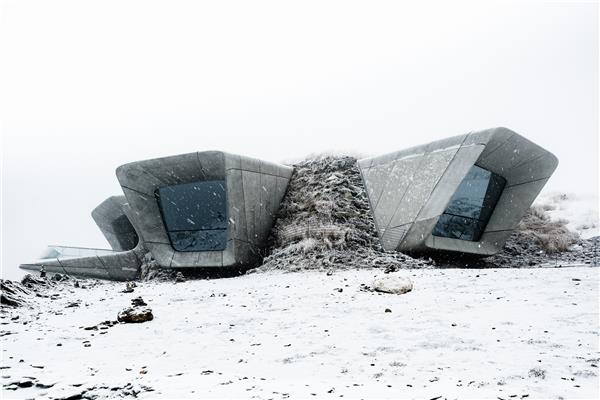 Messner Museum Kronplatz#建筑立面 #立面设计图 