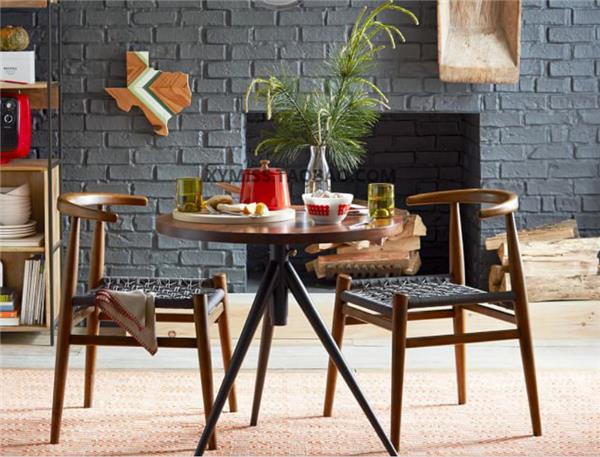 SPHOME北欧现代简约现代实木框架时尚客厅圈椅单人卧室美式休闲椅#椅子 #实木框椅子 