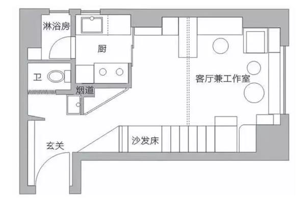 30平米  loft_3511080