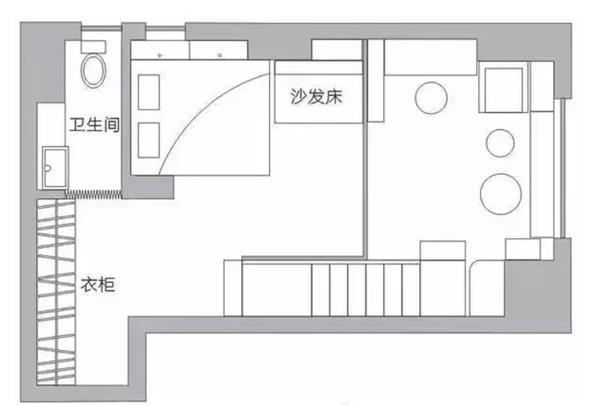 30平米  loft_3511080