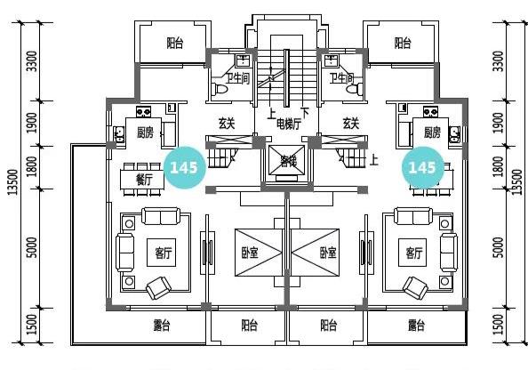 [合集]多层住宅平面图_3514470