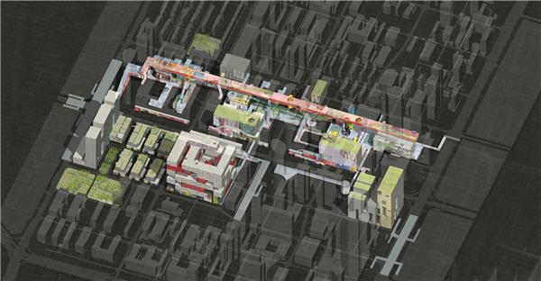 华强北立体街城市设计 2009 / URBANUS都市实践_3512293