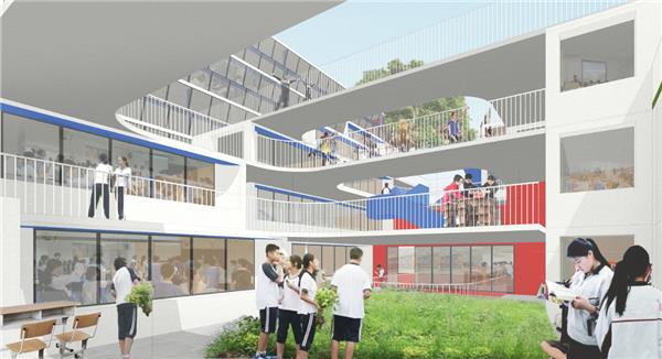 深圳红岭中学圆岭校区改建 / 众建筑设计_3529494