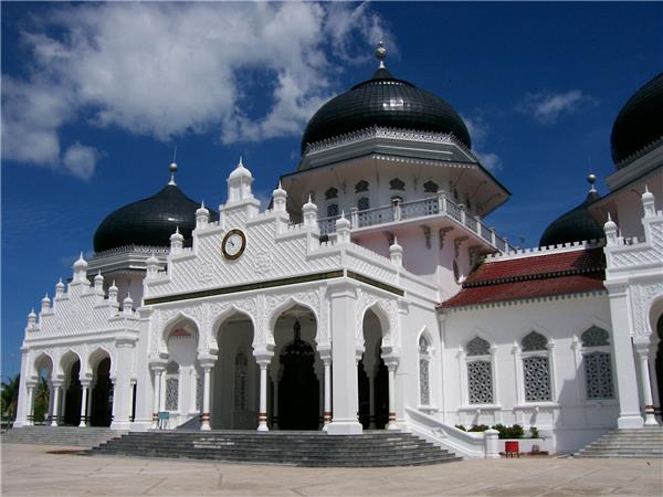拜图拉赫曼大清真寺，印度尼西亚_3530449