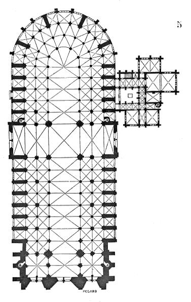 法国巴黎圣母院，长128米_3530672