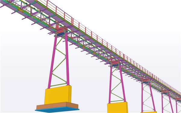 Tekla2020年全球BIM大奖：拉法基长距离带式输送机_3539726