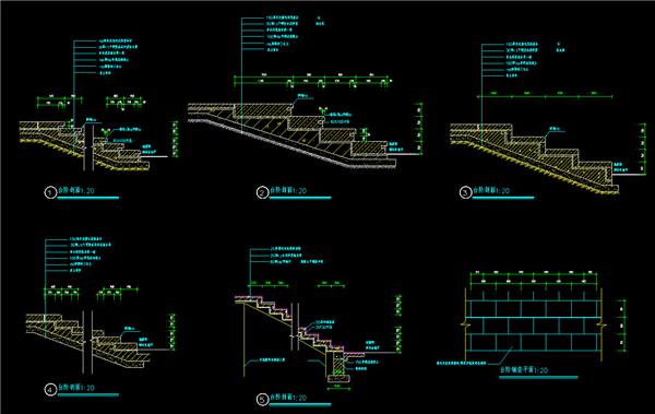 台阶剖面大样1_3583494