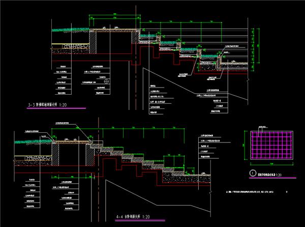 台阶剖面大样_3583497
