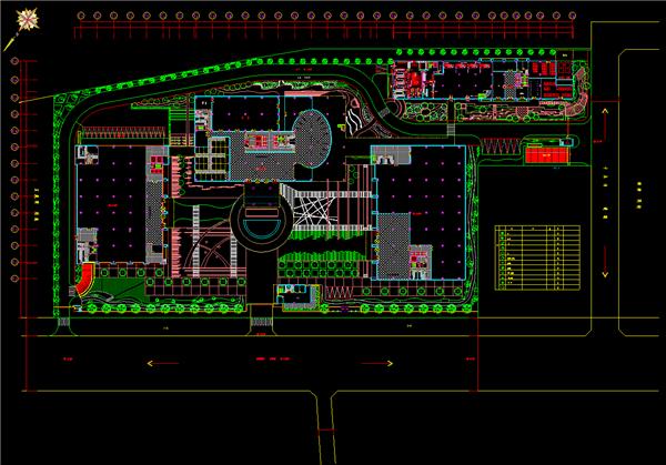 厂区绿化平面图、操作间、dwg_3583812