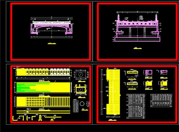 景观桥施工图全套_3584956