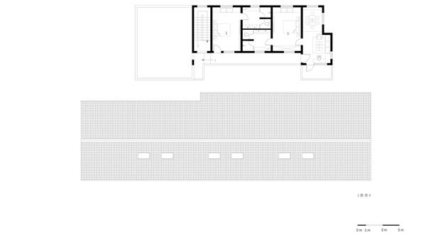 元门清溪·小学民宿 平面图_3588916