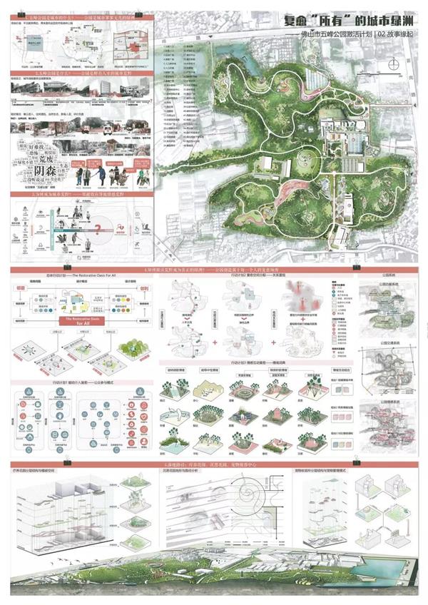 复愈“所有”的城市绿洲 ——佛山市五峰公园激活计划_3589757