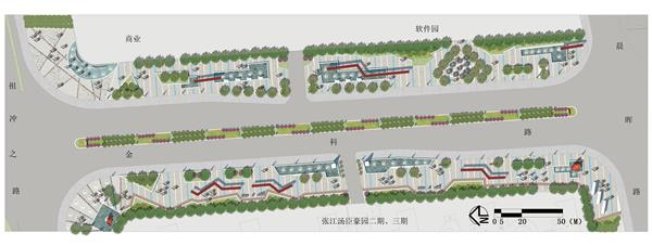 街区绿地PSD总平面图_3590164