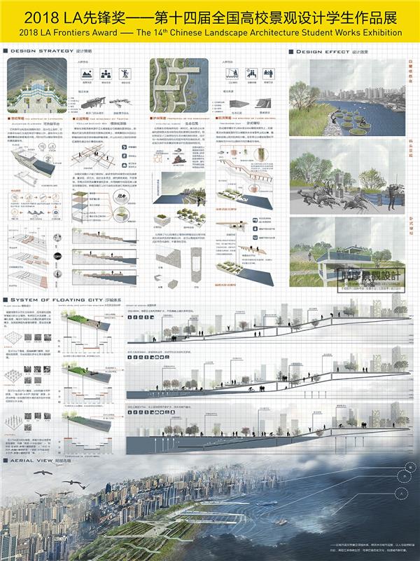 浮城——重庆江北嘴滨江公园弹性防洪景观设计策略_3592859