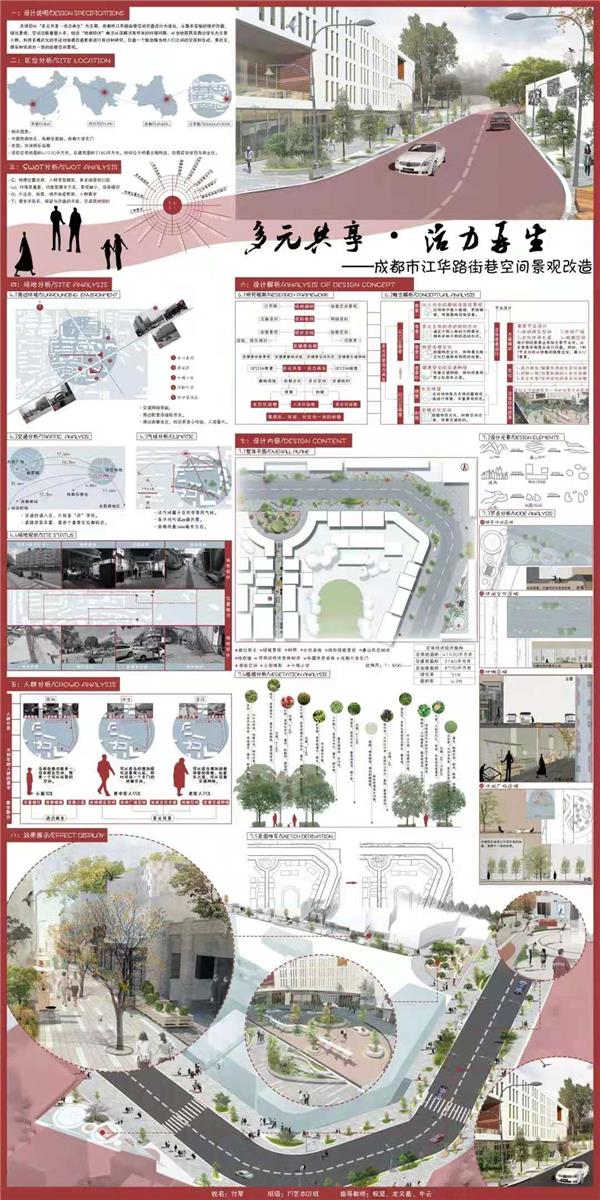 多元共享，活力再生——成都市江华路街巷空间景观改造_3593026