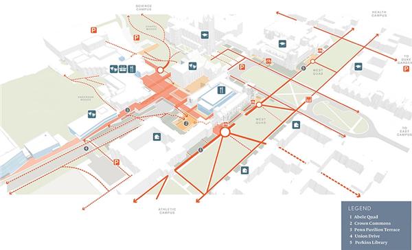 2018 ASLA通用设计类荣誉奖: 杜克大学西校区的传承与创新，美国达勒姆_3597188