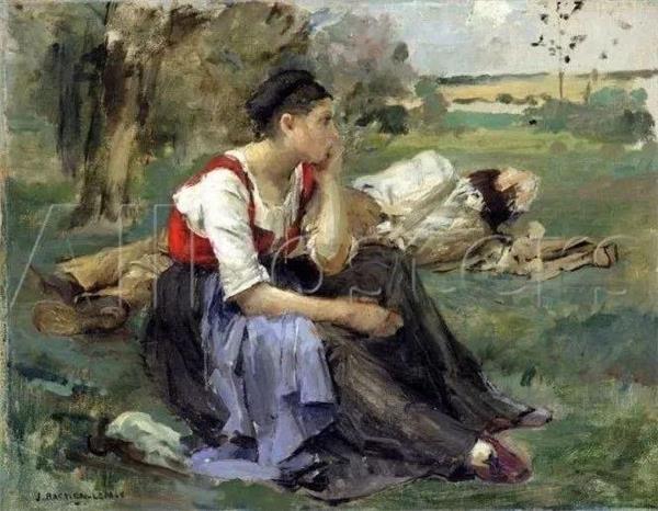 Jules Bastien-Lepage朱尔斯·巴斯蒂昂·勒帕热作品_2336664