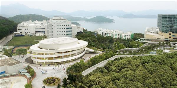 亨宁·拉森设计香港科技大学逸夫礼堂，一系列同心白色圆环构成椭圆体形态_3626202