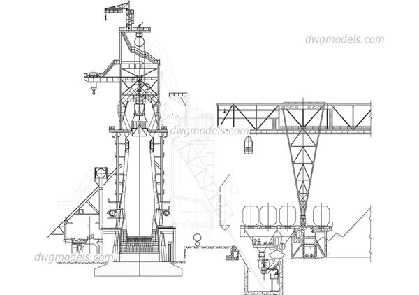 高炉dwg素材_3631232