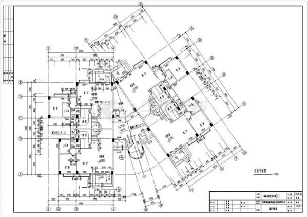 某小区超高层复式公寓建筑设计图_3634411