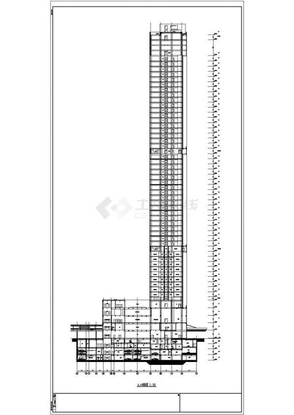 某119776㎡54层超高层综合体建筑设计方案_3634445