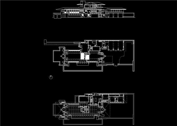 107套世界著名建筑CAD设计图纸_3635139