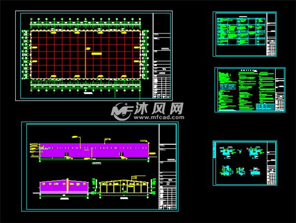 仓库建筑图各细节图_3635705