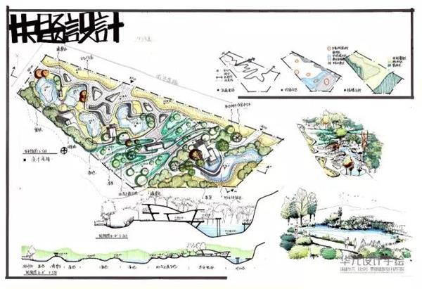 风景园林 | 华元院2021景观高分快题精选50张_3642197