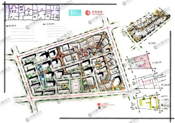 2021规划春季快题强化营优作赏析 (三) 商业街区篇_3642535