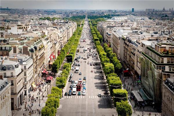 巴黎最美的街道，俯瞰香榭丽舍大街_3646826