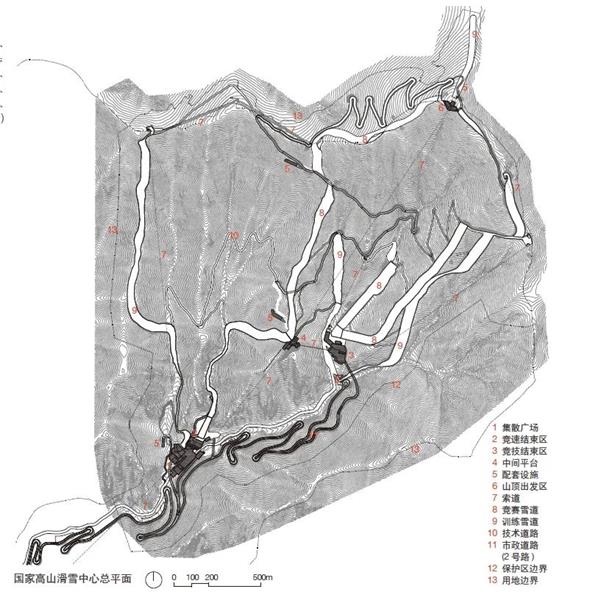 中国院作品 | 国家高山滑雪中心_3814699