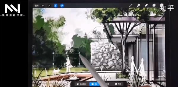 iPad procreate手绘教程-现代建筑快速手绘_3664680