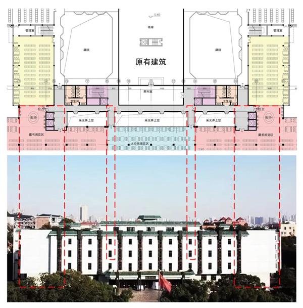 湖南师大逸夫图书馆改扩建/ 湖大设计研究院原筑设计工作室_3669443