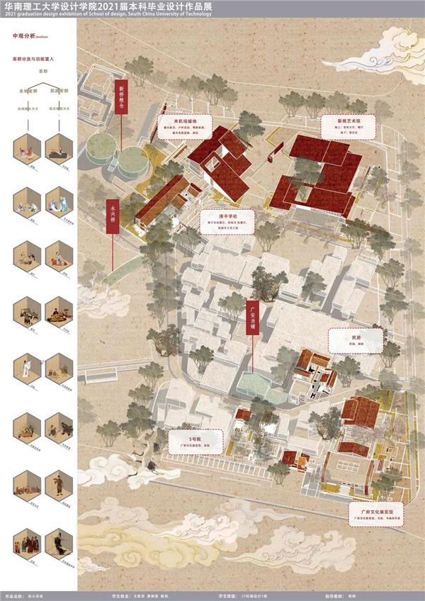 2021华南理工大学设计学院环境设计毕业展：华南地区历史建成区—深圳清平古墟改造设计_3675755