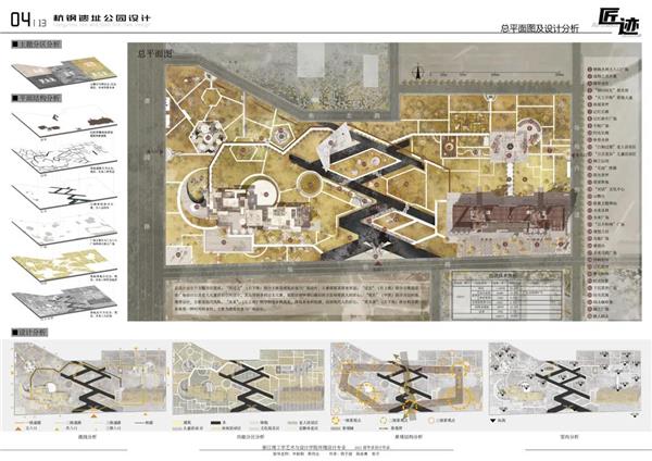 浙江理工大学2021景观方向毕业设计作品展：杭钢遗址公园设计——匠迹_3676238