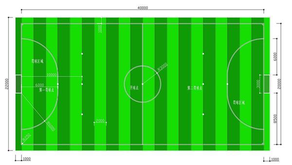 标准五人制足球场地画法_3706221