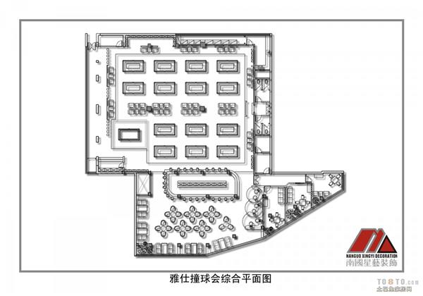 台球场地布置和效果_3709787