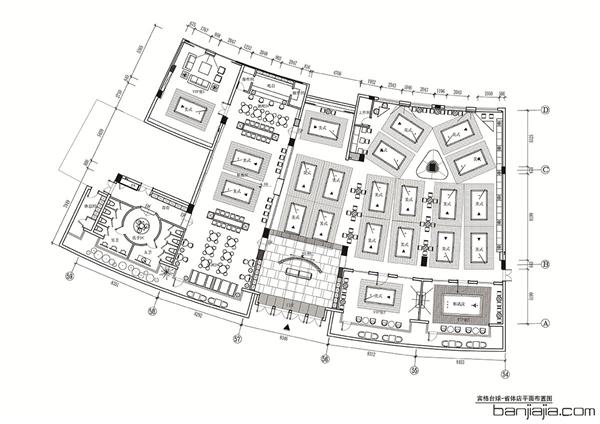宾格台球省体店平面布置图_3709794