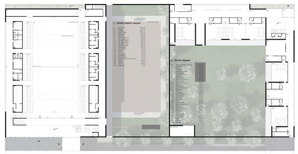 Szigetszentmiklos小学、幼儿园和健身房_3710784