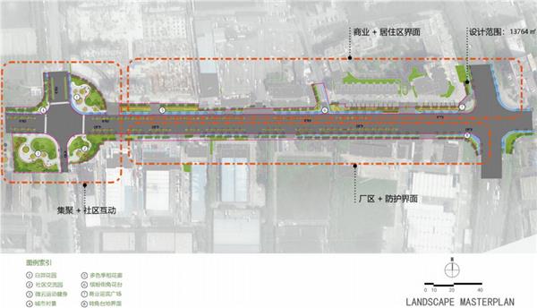 昆山市庆丰西路景观提升设计_3715679