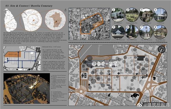 斯里兰卡城市建筑学院作品｜垂直墓地-重新思考 Borella 的城市殡葬建筑_3726184