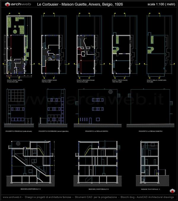 吉耶特住宅平立剖图_3759262