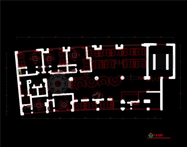 盛世华章咖啡厅全套施工图效果图_3760646