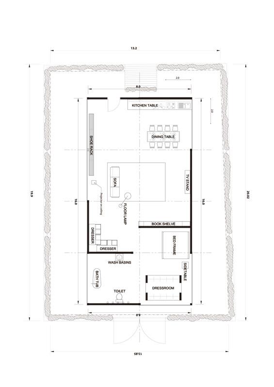 西班牙的植物屋顶花园项目In_House_3763589